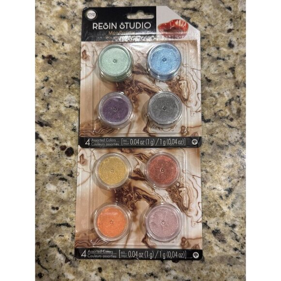 🌴8 Epoxy Color Pigment Resin Mica Powder- Crafting Natural Mineral Dye- - Picture 2 of 2